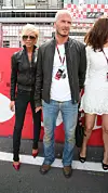 Victoria i David Beckham na utrci Formule 1 2007.