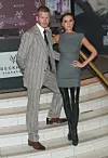 David Beckham i Victoria Beckham na promociji njezinog parfema