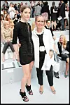 S kćeri Vanessom na modnoj reviji kuće Chanel jesen–zima 2008.–2009. u Grand Palaisu