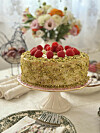 Torta malina pistacija