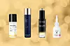 Novexpert SOS maska s omega masnim kilseinama (31,63 eura) /Skinbetter Trio Rebalancing Moisture (137,79 eura)/ Filorga Global Repair Advanced eliksir (115,90 eura) / Vichy Liftactiv retinol serum (33,74 eura)