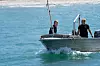 Forestier Peninsula, Tasmania - L to R: Gordon Ramsay and local fisherman, Shane Wilson, head out to dive for crayfish. (National Geographic/Justin Mandel)