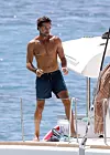 St. Barts, SAINT BARTS - *EXCLUSIVE* - WEB MUST CALL FOR PRICING - French Actor David Charvet who played Matthew