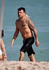 Actor Ryan Phillippe shows off his muscles as he takes a dip in the ocean in Miami on New Years Eve weekend. 29 Dec 2018,Image: 404696320, License: Rights-managed, Restrictions: World Rights, Model Release: no, Credit line: MEGA / The Mega Agency / Profimedia