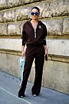 Amina Muaddi u Loewe trenirci