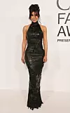 Kim Kardashian na CFDA dodjeli u brendu Chrome Hearts.