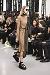 PARIS, FRANCE - SEPTEMBER 30: A model walks the runway during the Sacai Ready to Wear Spring/Summer 2020 fashion show as part of Paris Fashion Week on September 30, 2019 in Paris, France. (Photo by Victor VIRGILE/Gamma-Rapho via Getty Images)