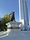 Spomenik albanskom nacionalnom junaku Skenderbegu