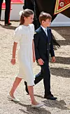 Princeza Charlotte i mlađ brat princ Louis