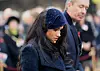 Meghan Duchess of Sussex attends the opening of the 91st 'The Field of Remembrance' Westminster Abbey Field of Remembrance opening, London, UK - 07 Nov 2019,Image: 481678008, License: Rights-managed, Restrictions: , Model Release: no