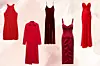 Mini haljina sa šljokicama Mango (45,99 eura)/ midi haljina s dugim rukavima (59,99 eura)/ baršunasta haljina Zara (79,95 eura)/ satenska midi haljina Dolce&Gabbana (2.450,00 eura, Mytheresa)/ satenska maksi haljina Max Mara (745,00 eura, Mytheresa)