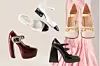 Cipele od baršuna Chanel (10,838 kn)/ cipele s kopčom Gucci; Matchesfashion (7433 kn)/ cipele s platformom Bottega Veneta; Matchesfashion (13,284 kn)/ cipele s duplim remenom Nodaleto; Matchesfashion (4732 kn)