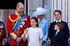 Princ William i princeza Catherine sa svojom djecoom na balkonu Buckinghamske palače