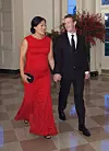 Mark Zuckerberg i Priscilla Chan bili su specijalni gosti na gala večeri u čast kineskog predsjednika Xi-ja i prve dame Peng Liyuan u Bijeloj kući u rujnu 2015.