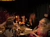 Večera se održala u toplom, zagasito osvijetljenom VIP salonu zagrebačkog restorana Forty Two