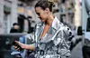 February 21, 2019 - Milan, Italy - MILAN, Italy- February 20 2019: Bar Rafaeli on the street during the Milan Fashion Week.,Image: 426565627, License: Rights-managed, Restrictions: , Model Release: no, Credit line: Mauro Del Signore / Zuma Press / Profimedia
