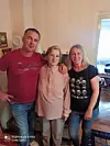 Suprug Milan, njegova majka Štefica i snaga Tanja.