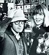 Woody Allen and Diane Keaton at the Lincoln Center in New York City, New York (Photo by Ron Galella/Ron Galella Collection via Getty Images)