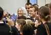 S francuskim predsjednikom Emmanuelom Macronom u New Yorku 2017.