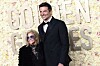 Gloria Campano and Bradley Cooper at the 81st Golden Globe Awards held at the Beverly Hilton Hotel on January 7, 2024 in Beverly Hills, California.,Image: 835043011, License: Rights-managed, Restrictions: RESTRICTED TO EDITORIAL USE. NO MODEL RELEASE. NO PROPERTY RELEASE. NO USE IN CONNECTION WITH AI AND/OR NFTS AND/OR CRYPTOCURRENCIES AND/OR WITHIN METAVERSE PROPERTIES., Model Release: no, Credit line: Tommaso Boddi/AFP/Profimedia