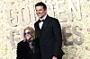 Gloria Campano and Bradley Cooper at the 81st Golden Globe Awards held at the Beverly Hilton Hotel on January 7, 2024 in Beverly Hills, California.,Image: 835043011, License: Rights-managed, Restrictions: RESTRICTED TO EDITORIAL USE. NO MODEL RELEASE. NO PROPERTY RELEASE. NO USE IN CONNECTION WITH AI AND/OR NFTS AND/OR CRYPTOCURRENCIES AND/OR WITHIN METAVERSE PROPERTIES., Model Release: no, Credit line: Tommaso Boddi/AFP/Profimedia