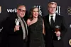 Producenti 'Oppenheimera' Charles Roven i Emma Thomas s redateljem Christopherom Nolanom