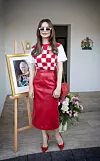 Glazbenica Severina stigla je u navijačkom outfitu