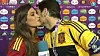Iker Casillas i Sara Carbonero poljubac pred kamerama.