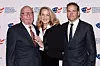 Rupert Murdoch s četvrtom suprugom Jerry Hall i sinom Lachlanom Murdochom