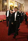 Victoria i David Beckham na banketu u kraljevskoj palači povodom posjeta katarskog šeika Sheikha Tamima bin Hamada Al Thanija