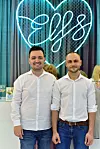 Aleksandar i Ivan u trgovini ELFS u Zagrebu
