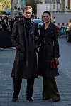 Lucky Blue Smith and Nara Smith Burberry show, Arrivals, Spring Summer 2025, London Fashion Week, UK - 16 Sep 2024,Image: 908486375, License: Rights-managed, Restrictions:, Model Release: no, Credit line: Ben Perry/Shutterstock Editorial/Profimedia