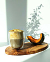 Hojicha latte