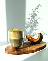 Hojicha latte