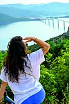 Pogled na Pelješki most