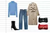 Dolčevita od merino vune COS (49 eura)/ gležnjače na petu COS (225 eura)/ traperice ravnog kroja H&M (35,95 eura)/ baloner Zara (79,95 eura)/ mini torbica Mango (39,99 eura)