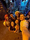 Selfie s lokalcima Hassanom i Abdulom u Maroku