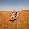 Lahbab je pješčana pustinja nedaleko od Dubaija, poznata po svojim crvenkastim dinama i popularna za adrenalinske aktivnosti poput vožnje quadovima i sandboardinga