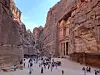 Drevni grad Petra u Jordanu u rujnu i listopadu nije pun turista