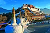 Palača Potala na Crvenoj planini u Lhasi.