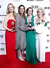 Spisateljica Bess Wohl i producentice Eva Price, Rachel Sussman i Daryl Roth, autorice najbolje predstave 'Liberation'