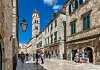 Visitors on Stradun and Franciscan Church and Monastery, Dubrovnik Old Town, UNESCO World Heritage Site, Dubrovnik, Dalmatia, Croatia, Europe, Image: 468675434, License: Rights-managed, Restrictions: , Model Release: no, Credit line: Frank Fell / robertharding / Profimedia