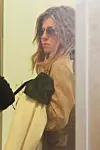 *EXCLUSIVE* Beverly Hills, CA - Jennifer Aniston is seen out since attending the funeral of mother, Nancy Dow. The actress tries to keep a low profile as she darts to and from rooms during a check up at a medical clinic. Reports say that the actress attended the funeral of her late mother in Dow's apartment with husband Justin Theroux and father John Aniston by her side. She stated that her and her mother had reconciled and were on good terms before her passing after a battle of many illnesses. Sources online claim that the funeral itself was different than the norm, as it took place inside the apartment which she lived in and was casual and informal. June 5, 2016, Image: 289099767, License: Rights-managed, Restrictions: NO Brazil, Model Release: no, Credit line: W Blanco / Backgrid USA / Profimedia