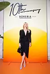 Sonja Dvornik u elegantnom crnom izdanju na 10. rođendanu restorana Bokeria