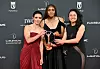 Španjolske nogometne reprezentativke Ivana Andres, Aitana Bonmati i Salma Paralluelo
