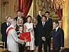 Obitelj na okupu 2007.: Nicolas Sarkozy i Cecilia Ciganer-Albeniz sa starijim sinovima Jeanom i Pierreom i njihovim tadašnjim djevojkama te najmlađim sinom Louisom