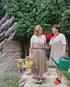 Ljupka s mamom Anelom i ljubimicom Mašom