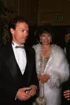 Michael Keaton sa suprugom Caroline McWilliams 1984. u Los Angelesu