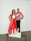 Eva je pozirala s art modelom Josipom Tešijom