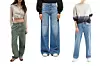 Baggy hlače Zara (299,90 kn)/ široke hlače Diesel (151 eura)/ baggy hlače Levi's; Europa 92 (899 kn)